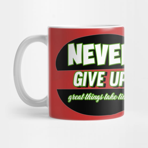 Never Give up by titogfx